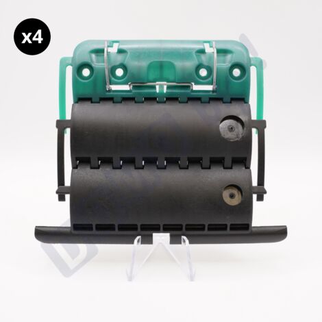 Zurfluh Feller – Lot de 4 attaches rigides Clicksur pour tablier de volet roulant – Verrous anti-soulèvement – Matériau polyamide renforcé – Compatibles lames 8 mm - H875E (1/5)