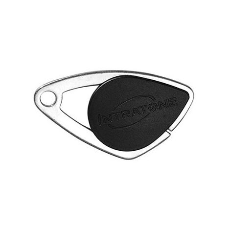 Badge électronique intratone noir - badge mifare en inox 08-0101 (ne se programme que par le syndic )
