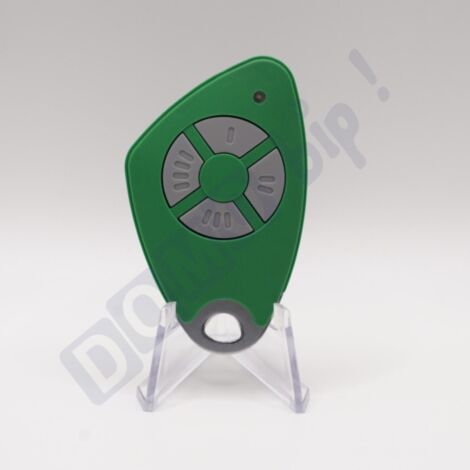 Télécommande HF de contrôle d'accès Intratone - COGELEC - Télécommande HF 4 canaux bi-technologie - Vert