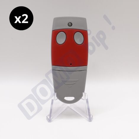 Lot de 2 Nouvelles Télécommandes Cardin S486QZ2 TXC4862P0 - 2 Canaux en 868 MHz pour Portail et Garage - Sécurité Rolling Code (1/5)