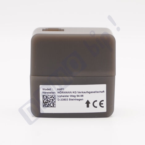Hörmann – Platine d'adaptation HAP1 – Connexion HCP série 3 à actionneurs série 4 – IP65 pour extérieur – Dimensions 110x70x55 mm
