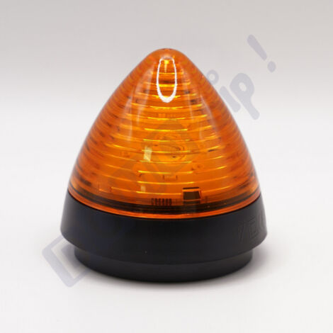 Feu de signalisation LED 24V – Éclairage 0,5 W – IP65 – Compatible motorisations Hörmann – Installation murale possible (1/3)