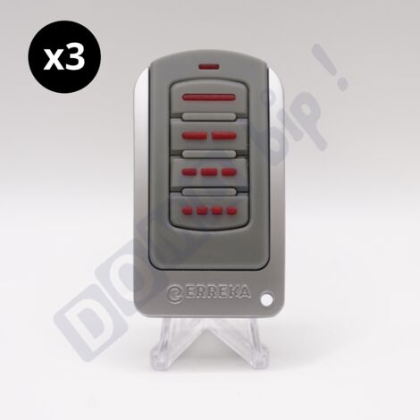 V2 PHOX 4 Contrat 47 - Lot De 3 Télécommandes 4 Boutons Pour Portails