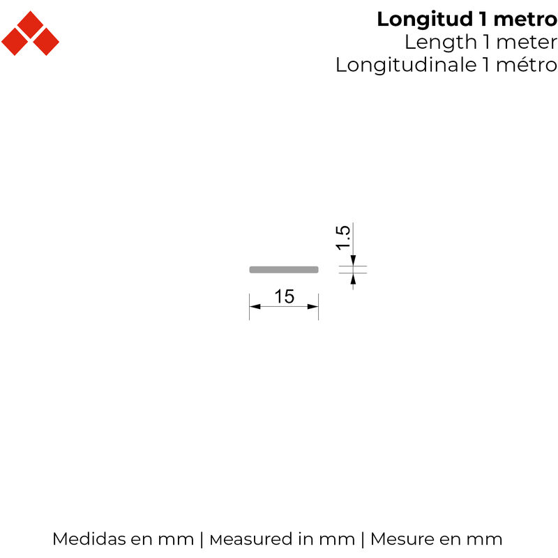 Profilo angolare In alluminio Finitura Anodizzata Opaca Per Progetti Edili,  Riforme e Bricolage Misure 25251000mm Lunghezza del profilo 1 metro  Spessore 1mm 1 unità