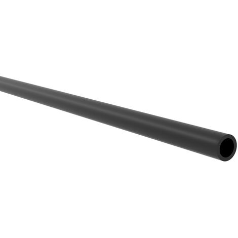 Profilo del tubo In PVC Finitura nera Per Progetti Edili, Riforme e  Bricolage Misure 771000mm Lunghezza del profilo 1 metro Spessore 1mm 1 unità