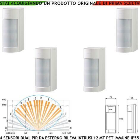 Luci LED A Sensore Di Movimento Per Interni, Ricaricabili Magnetiche 4 Pezzi - 3 Temperature Colore, Dimmerabili Per Cucina E Armadio