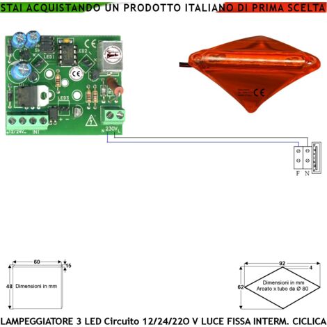 Lampadina Philips LUCI DI POSIZIONE H6W 12V 6W BAX9S 1 universale