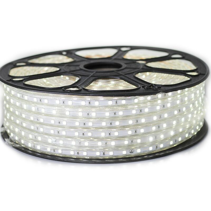 CINTA-LED-5050-5-METROS-60-LEDMETRO-BLANCO-FRIO-12V IP65 6500K – OSLER. –  Luz y color