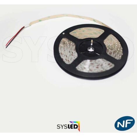 Kit de cinta profesional 3528 - 60 leds/m - 1m, 2.5m, 5 o 10 metros a elegir - Blanco frío a prueba de salpicaduras (IP65)  Transformador: No se incluye la fuente de alimentación - Longitud: 1 metro