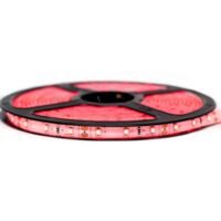 Kit de cinta profesional 3528 - 60 leds/m - 1m, 2.5m, 5 o 10 metros a elegir - Rojo a prueba de salpicaduras (IP65) Transformador: No se incluye la fuente de alimentación - Longitud: 2.5 metros