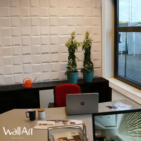 Paneles decorativos 3D Oberon Panel de pared + Pegamento WallArt