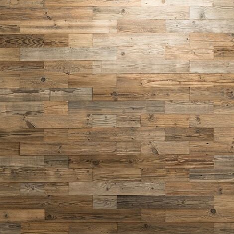 Revestimiento de Paredes de Madera Naturale Panel Decorativo de Madera 1m²