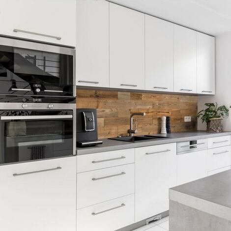 Revestimiento de Paredes de Madera Naturale Panel Decorativo de Madera 1m²
