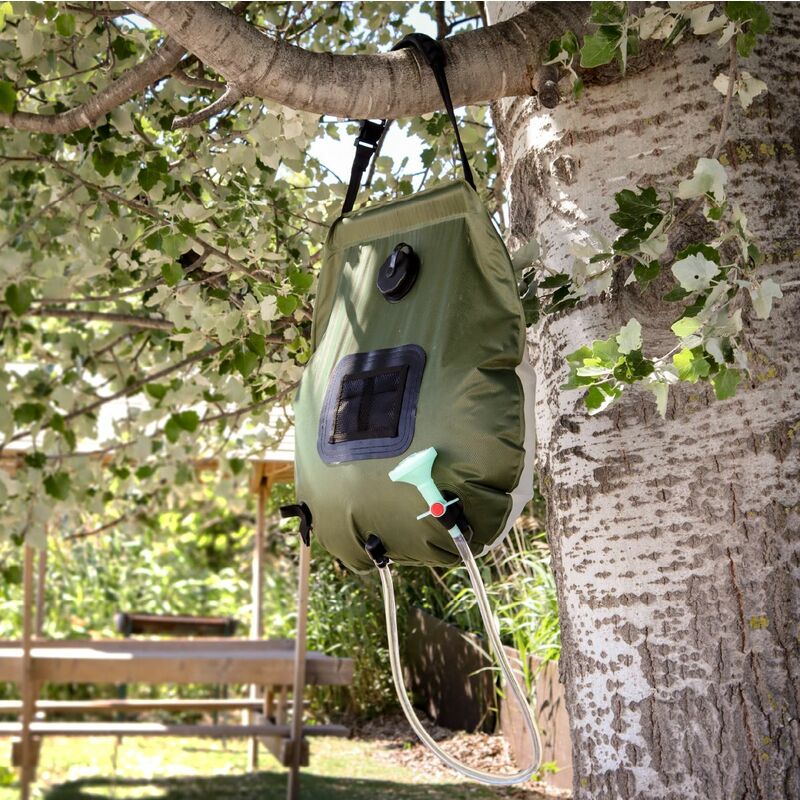 Douche Solaire De Camping 20L, Sac Pliable Froyak Pour Outdoor, Randonnée, Plage