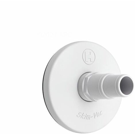 Skimmer de piscine hors sol Hayward SP11054 – Prise droite 1'1/2 et 1'1/4 – Joint et flotteur inclus – Diamètre 153 mm