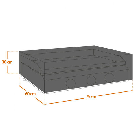 Housse De Protection Imperméable Pour Vélo - Format 200 X 75 X 110 Cm - En Oxford Et PVC Renforcé - Avec Bandes Réfléchissantes
