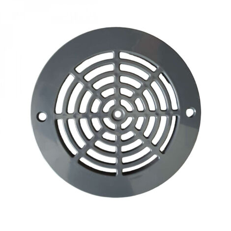 Hayward – Grille bonde de fond de piscine PDFX9958DGR – Diamètre 19,5 cm – Épaisseur 0,8 cm – ABS gris foncé pour sécurité piscine