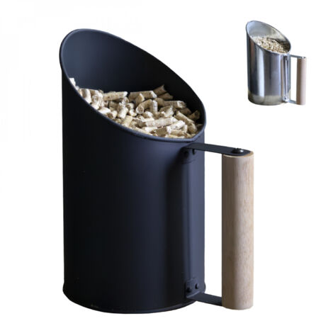 Poêle à Granulés Et Pellets Le Marquier - Coffre à Granulés Rond