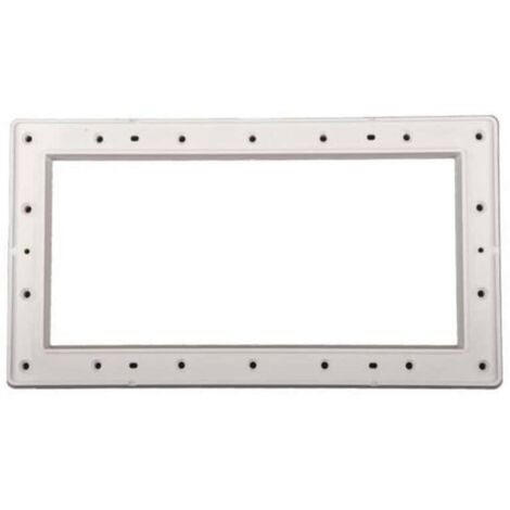 Hayward – Bride pour vis de skimmer PWX2502H – Compatible Powerline – Dimensions extérieures 41.8cm x 22.3cm – ABS robuste blanc