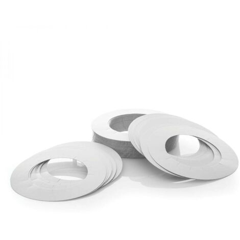 Lot de 200 collerettes de propreté pour pot de cire - Vivezen