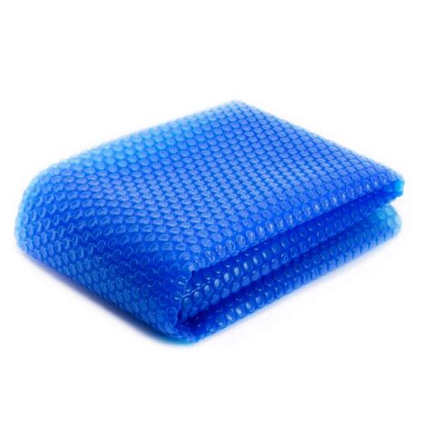 Bâche à bulles ovale 2,74m x 5,03m pour piscine - 180 Microns - Bleu - Linxor