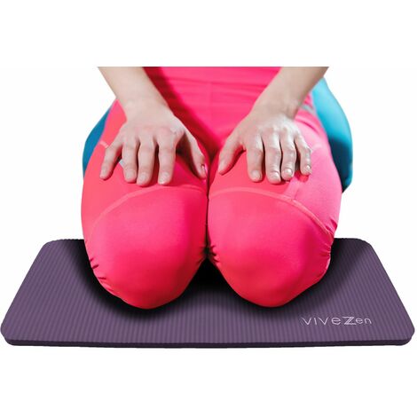 Tapis de fitness rouge 190 x 100 x 1.5 cm