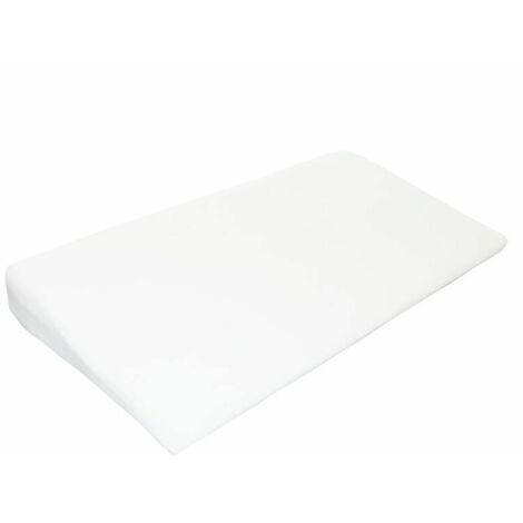 Plan incliné 15° déhoussable – Mousse à mémoire de forme anti-bactérien – Dimensions 40x30 cm – Confort optimal pour éviter les régurgitations – Monsieur Bébé
