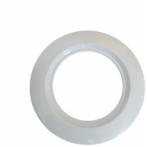 Collerette pour projecteur de piscine PRDX240 – Enjoliveur blanc en ABS – Diamètre extérieur 280 mm – Compatible avec projecteurs Hayward