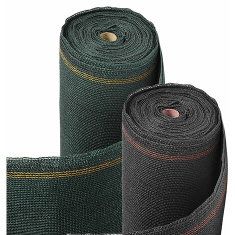 Rouleau de brise vue occultant pour jardin - 1,50 x 10 m - Gris - Linxor (1/4)