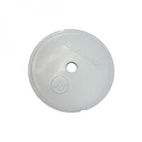 Couvercle rond de skimmer de piscine - Blanc - SPX1091B - Hayward