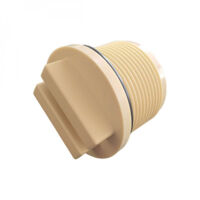 Bouchon de vidange pour piscine avec joint torique - 1 - 1/2 - Sable - SP1022CESA - Hayward