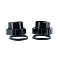 Hayward – Raccord union 63 mm pour pompe de piscine – Compatible Tristar et Max Flo II – Pièce d'origine – Coloris noir