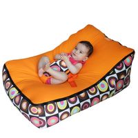 Transat Pouf Bebe Avec 2 Poches De Rangement Poignee De Transport Et 2 Assises Funky Monsieur