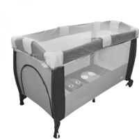 Moustiquaire universelle pour lit bébé 60 x 120 cm - Blanc transparent - Monsieur Bébé