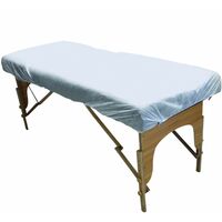 Lot de 50 draps housses jetables pour table de massage - Vivezen