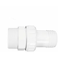 Raccord union econo cannelé 1-1/2 pouce - Blanc - SP1493 - Hayward