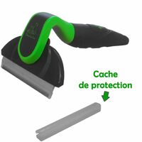 Brosse étrille pour chien et chat u2013 10 cm u2013 Beauty Pet