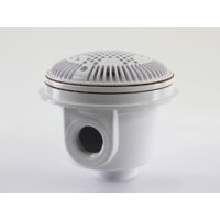 Hayward – Bonde de piscine anti-vortex 1"1/2 – ABS traité anti-UV – Compatible béton – Débit 5 à 15m3/h – Circulation optimale