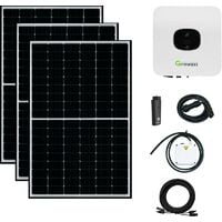 1000 Watt Plug & Play Solaranlage mit Aufputzsteckdose, Growatt Wechselrichter, Astronergy