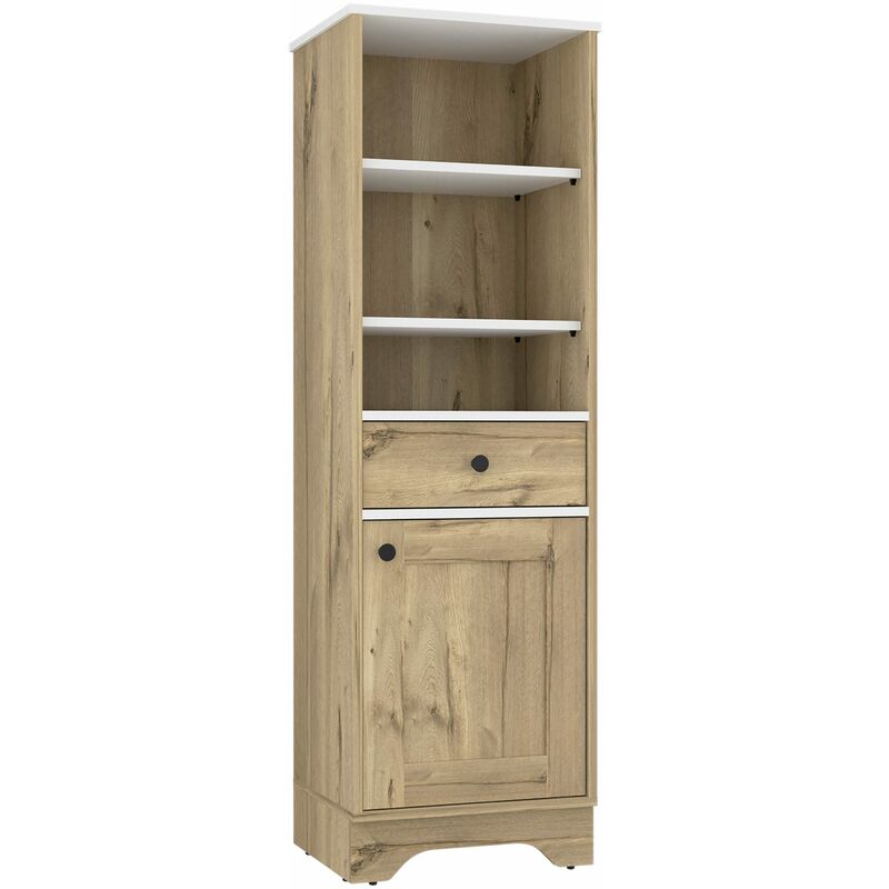 Mueble Columna De baño 1 puerta ginebra duna y