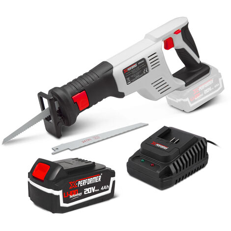 Scie sabre sans fil 20V avec batterie 4Ah - X-Performer (1/4)