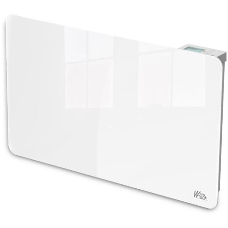 Radiateur à Inertie Fonte 2000 W – IP24 NF Fil Pilote 6 Ordres, Thermostat LCD Programmable