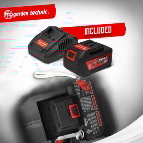 Tondeuse rechargeable 20V-4Ah -  33 cm  - Batterie et chargeur fournis
