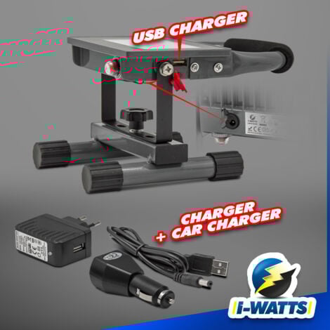 Projecteur led rechargeable 10W - I-Watts