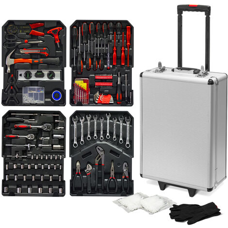 Brilliant tools BT024143 Suitcase Tools Black