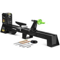 Tour à bois 400W – Longueur max 1000mm – Diamètre max 350mm – 4 vitesses 890-2600 t/min – Moteur à induction durable – Constructor