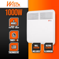 Chauffage électrique inertie fluide - 1000W - Blanc - Airelec | Leroy Merlin