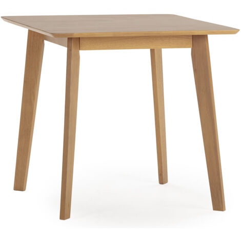 Mesa de comerdor Pomago 80x80 cm Color Roble