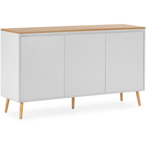 Aparador Desi 3 puertas color Blanco (1/5)
