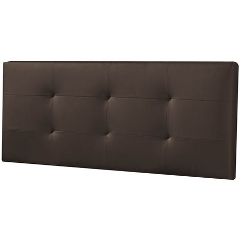 Cabecero De Cama Tapizado MAYA 160x60 Chocolate